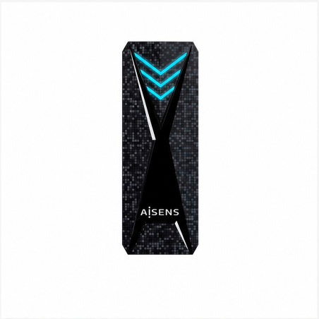 Boîtier SSD M.2 NVMe Aisens ASM2-RGB013B USB-C 3.2 Gen2 RGB
