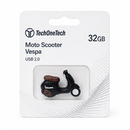 Clé USB TechOneTech Moto Scooter Vespa 32 Go USB 2.0