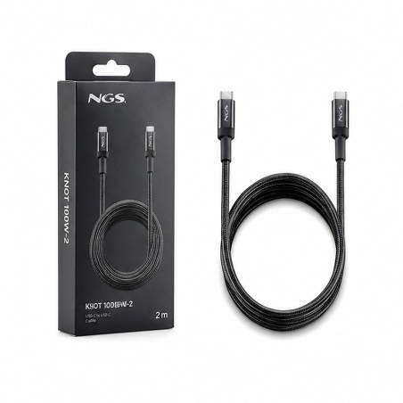 NGS KNOT 100W-2 câble USB-C 2 m, 100 W
