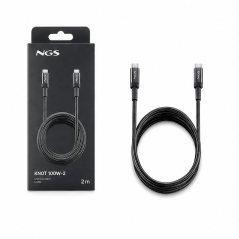 NGS KNOT 100W-2 câble USB-C 2 m, 100 W