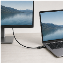 Aisens câble USB-C vers HDMI 4K 0,8 m noir