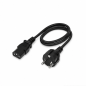 Aisens CPU Power Cable CEE7/M-C13/H Black 5 m AWG18