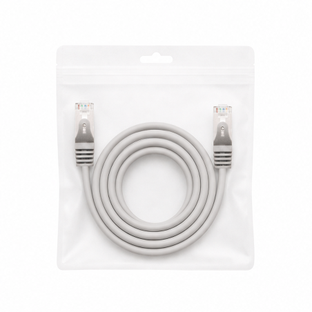 Câble réseau Nanocable Cat.6 FTP AWG24 10 m gris