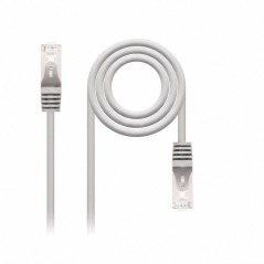Nanocable câble de réseau RJ45 Cat.6 FTP AWG24 gris 10 m