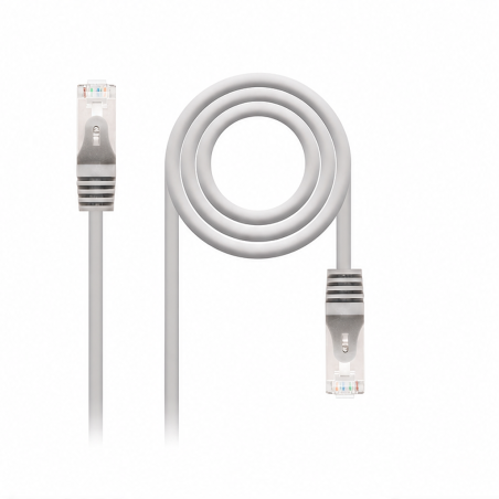 Nanocable câble de réseau RJ45 Cat.6 FTP AWG24 gris 10 m