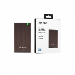 Boîtier externe Aisens 2,5" SATA USB 3.0 marron