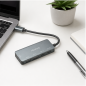 Hub USB-C Aisens 3.1 gris 15 cm