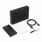 Boîtier externe Aisens 2,5" ASE-2527B SATA vers USB 3.0/USB 3.1 Gen1 noir