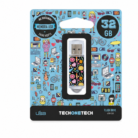 TechOneTech Candy Pop Clé USB 2.0 32 Go