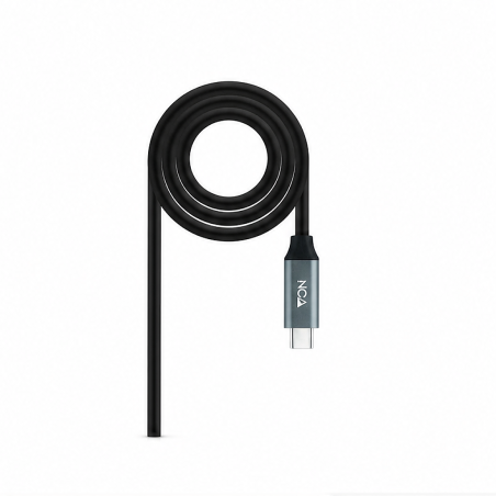 Câble USB-C Nanocable USB 3.2 Gen2x2 20 Gbit/s 5 A 100 W 4K/60 Hz 2 m