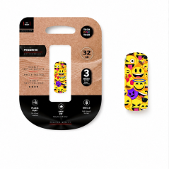 TechOneTech Emoji Collage 32GB USB 2.0 Flash Drive