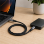 Aisens Cable USB4 Gen3x2 USB-C 2 m noir