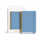 Agenda scolaire Dohe 2026-2027 A6, jour par page, bleu
