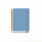 Agenda scolaire Dohe 2026-2027 A6, jour par page, bleu