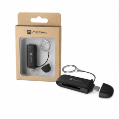Natec Scarab C compact USB-C card reader
