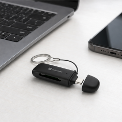 Natec Scarab C lecteur de cartes USB-C compact