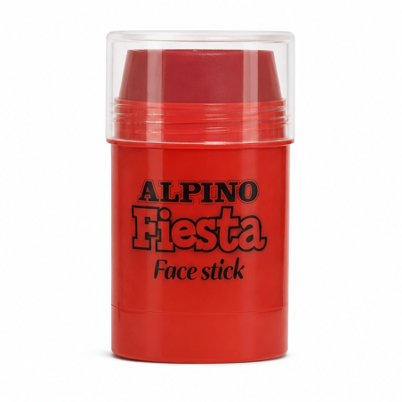 Alpino Face Stick rouge, boîte de 6 unités