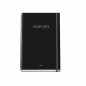 Dohe A4 black spiral notebook 100 sheets 5 mm grid