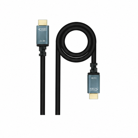 Nanocable Câble HDMI 2.1 IRIS 8K A/M-A/M 2 m Noir