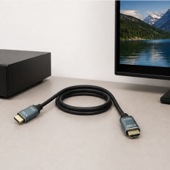 Câble HDMI 2.1 Nanocable 2 m Noir IRIS 8K