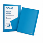 Dohe A4 40-pocket binder blue
