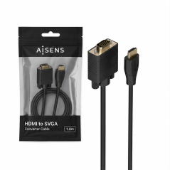 Aisens câble HDMI vers SVGA 1 m noir