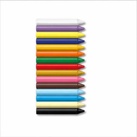 Alpino Dacs boîte de 24 cires de couleur