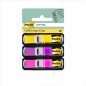 Post-it Index 683-4AB, 4 Dispensers of 35 Flags