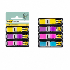 Post-it Index 683-4AB, 4x35 marque-pages assortis