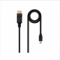 Câble Nanocable Mini DP vers DisplayPort 2 m noir