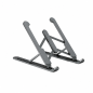 Support de bureau Aisens réglable pour ordinateur portable et tablette, gris foncé