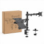 Ewent desk mount for 1 monitor and 1 laptop
