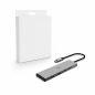 Hama Hub USB-C 4 ports 2x USB-A 2x USB-C USB 3.2 Gen 2 PD alu