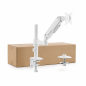 Aisens Eco articulated desk monitor arm 17"-32" white