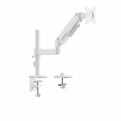 Aisens articulated desk monitor arm 17-32 white