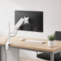 Aisens Eco articulated desk monitor arm 17"-32" white