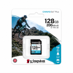 Kingston Canvas Go! Plus SDXC 128 Go | 200 Mo/s