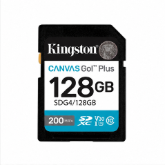 Kingston Canvas Go! Plus SDXC 128 Go | 200 Mo/s