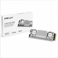 PNY CS3150 2 To M.2 NVMe avec dissipateur blanc