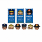Dohe Playmobil 24-count pencil sharpener display with one hole and steel blade