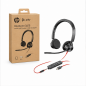 HP Poly Blackwire 3225 Casque stéréo USB-C avec adaptateur USB-C/A