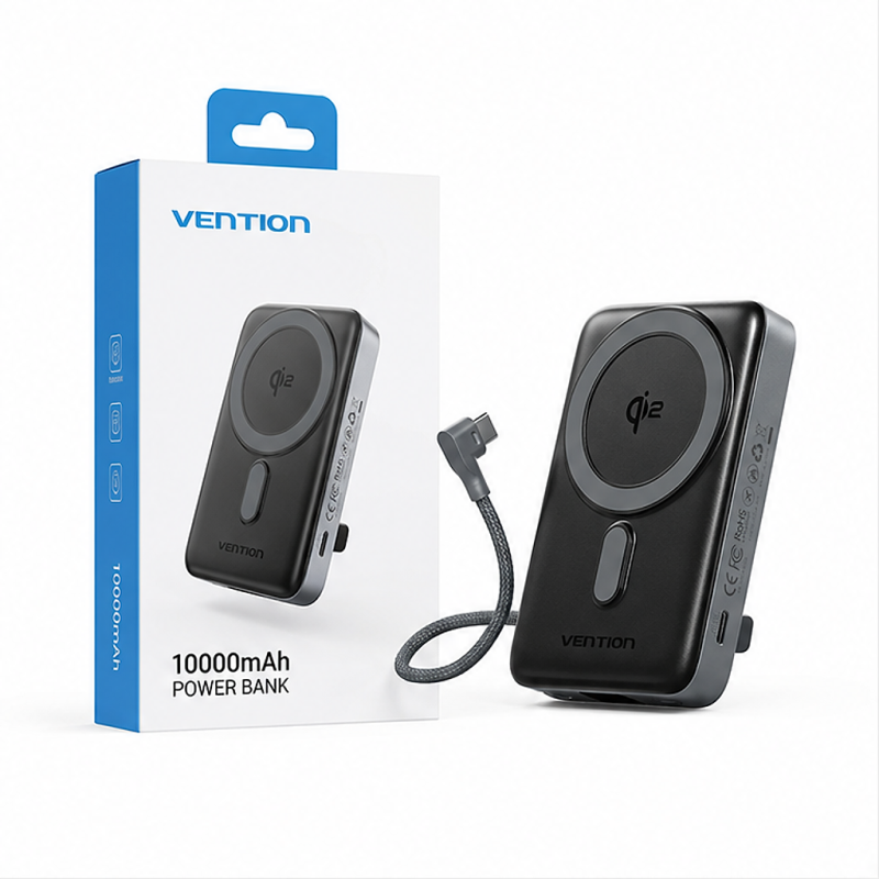 Vention Batterie externe 10 000 mAh 35 W