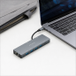Aisens 9-in-1 USB-C Dock Gray 20 cm