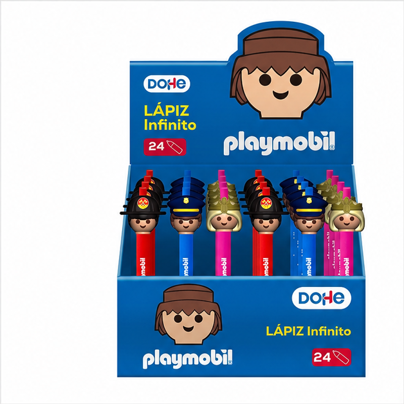Dohe Playmobil Expositor crayon infini