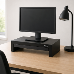 Fellowes Designer Suites monitor riser black