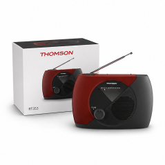 Thomson RT353 Portable FM Radio, mains or battery