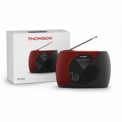 Thomson RT353 Portable FM Radio, mains or battery