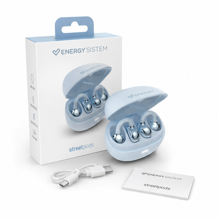 Energy Sistem StreetPods Open Sound bleus | Écouteurs
