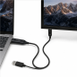 Câble convertisseur HDMI vers USB-C Nanocable, noir, 1,8 m