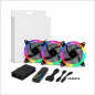 UNYKAch Candy 30 ARGB Ring Led 120 mm, 3-pack fans